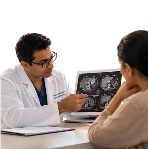 Illustration representing liver health